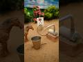 mini tractor video Mini Hand Pump, mini water pump science project #ytshorts #tractor #cartoon 2