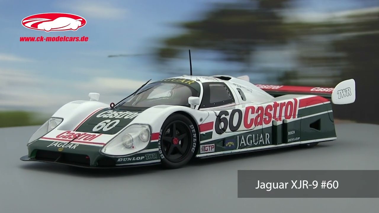 ck-modelcars-video: Jaguar XJR-9 #60 Sieger 24h Daytona 1988