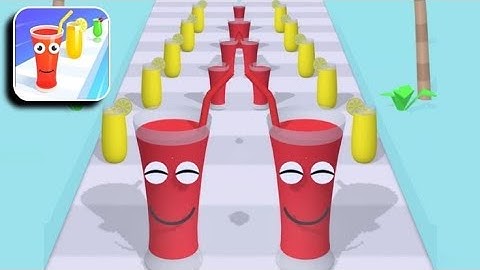 Juice Run Colors Game All Levels Gameplay iOS,Android Mobile Walkthrough Update Alltrailer LV