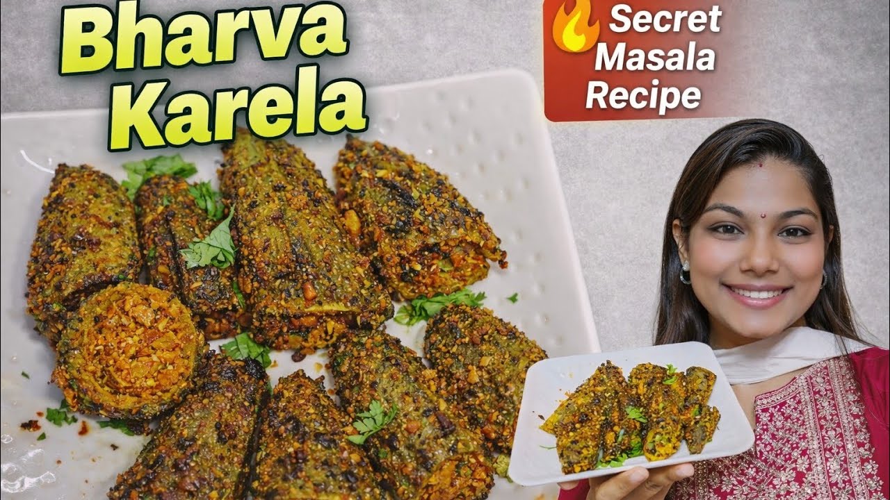 Bharva Karela Recipe 😍 | Masaledar Stuffed Karela | Easy Indian Sabzi Recipe