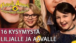 Terveisiä kuvauksista! ONNELI, ANNELI JA SALAPERÄINEN MUUKALAINEN