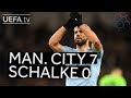 MAN. CITY 7-0 SCHALKE #UCL HIGHLIGHTS