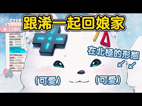 【浠新衣装精華】 坐上飛機和浠一起回北極！那個...安全自負啊！