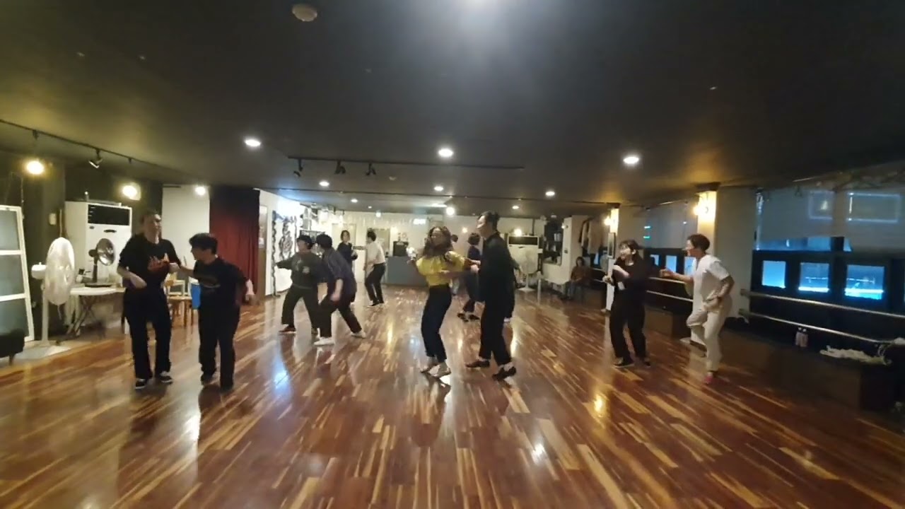2시간만에 완성하는 루틴 Lindyhop Intermediate Routine - Nalla & Jessica @ Swing House Incheon 스윙하우스 중급