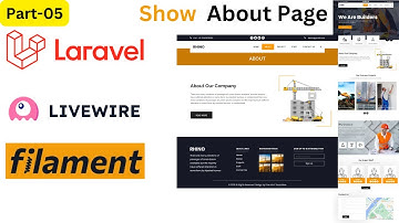 Laravel Livewire Filamentphp Construction Business | Bangla Tutorial | Laravel Project