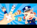 童謡とキッズソング👮♂️👻😲 街の守り人👮♂️👻😲 救助隊が私たちを守り、救ってくれる👮♂️👻😲 警備中の救助パトロール