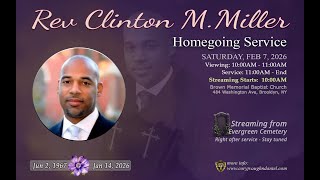 Rev Clinton M  Miller FS