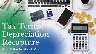 Tax Terms Depreciation Recapture