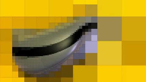 Processing experiments 01 : Pixelation based on z-buffer (depth)