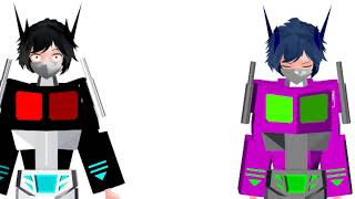 [MMD Transformers] Two Faces Meme