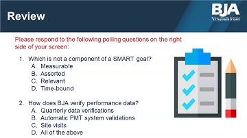 Justice Assistance Grant Performance Measure Training 2019