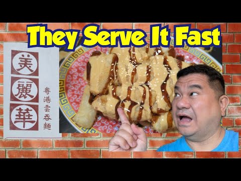 SERVED in 10 MINUTES at Cantonese Stalwart - MEI LAI WAH | WONTON NOODLE GARDEN, Chinatown, NYC