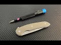 How to disassemble and maintain the Ferrum Forge Stinger Pocketknife (with first impressions)