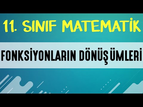 Fonksiyonların Dönüşümleri | 11. SINIF MATEMATİK | EMRAH HOCA