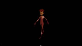 Walking , running and Jumping animation