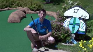 Congo River Miniature Golf Tips - Congo Rapids Course Hole # 17 - (Hoffman Estates, IL)