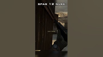 MW2 SPAS 12 NUKE #mw2 #modernwarfare2 #mw2nukec #iw4x #mw2iw4x #callofduty #shorts