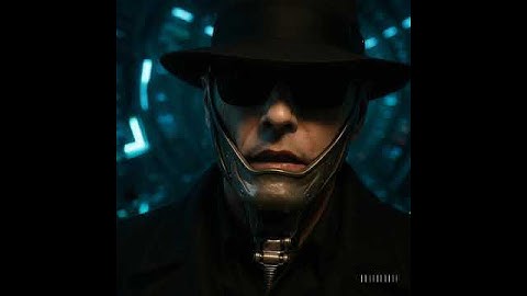 Futuristic Cyberpunk Enigma