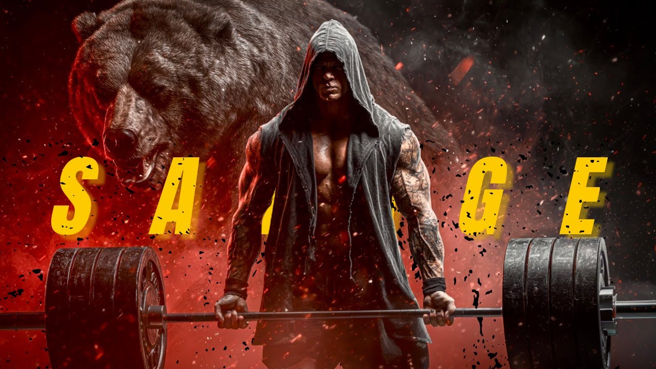 "RAGE FOR THE GAINS." 👊 Focus & Workout BGM