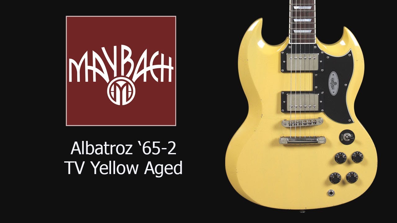 Maybach Albatroz TV Yellow Aged Finish