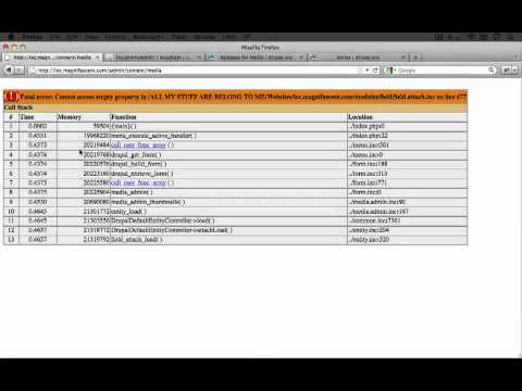158. What to do when you get a fatal error and how to clear all caches (a Drupal how-to)