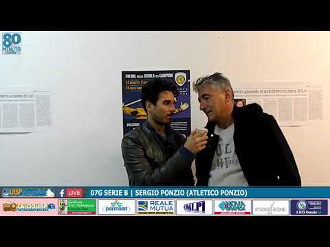 07 G SERIE B | INTERVISTA S.PONZIO (ATLETICO PONZIO)