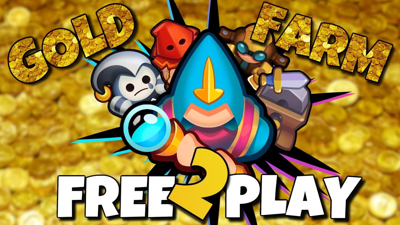 Rush Royale - BEST FREE 2 PLAY GOLD FARM