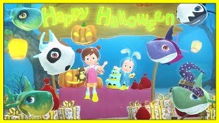 Halloween Shark | Halloween WHEELS ON THE BUS RHYME + More Nursery Rhymes & Kids Songs by KidsPedia - Kids Songs & DIY Tutorials 95,210 views 4 years ago 29 minutes