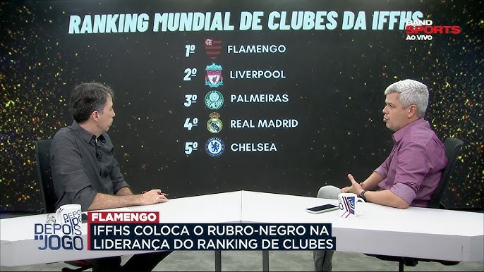 Flamengo lidera o ranking da IFFHS de melhor clube do mundo em