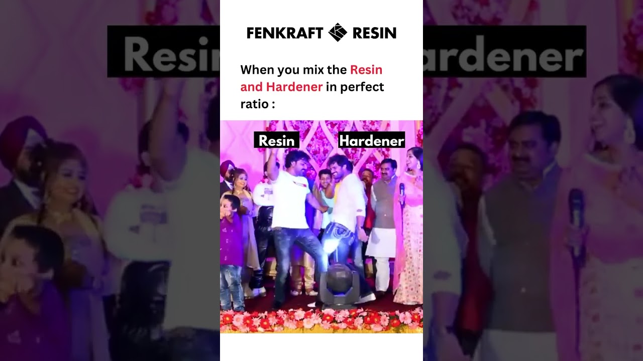 Mixing Resin and Hardener Be Like 😂 | Resin Art Fails and Fun Moments!