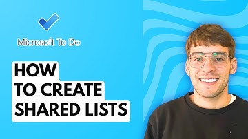 How to Create Shared Lists on Microsoft To Do [2025 Guide]