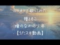 種ともこ/瞳のなかの少年【うたスキ動画】
