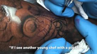 Getting Inked With Aaron Sanchez