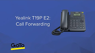 Yealink T19P E2 - YouTube
