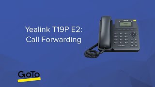 Yealink T19P E2: Call Forwarding screenshot 2