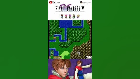 Cool music player in FFV #funny #hacks #shorts