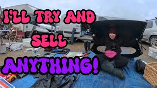 What am I trying to sell today? At the car boot sale.