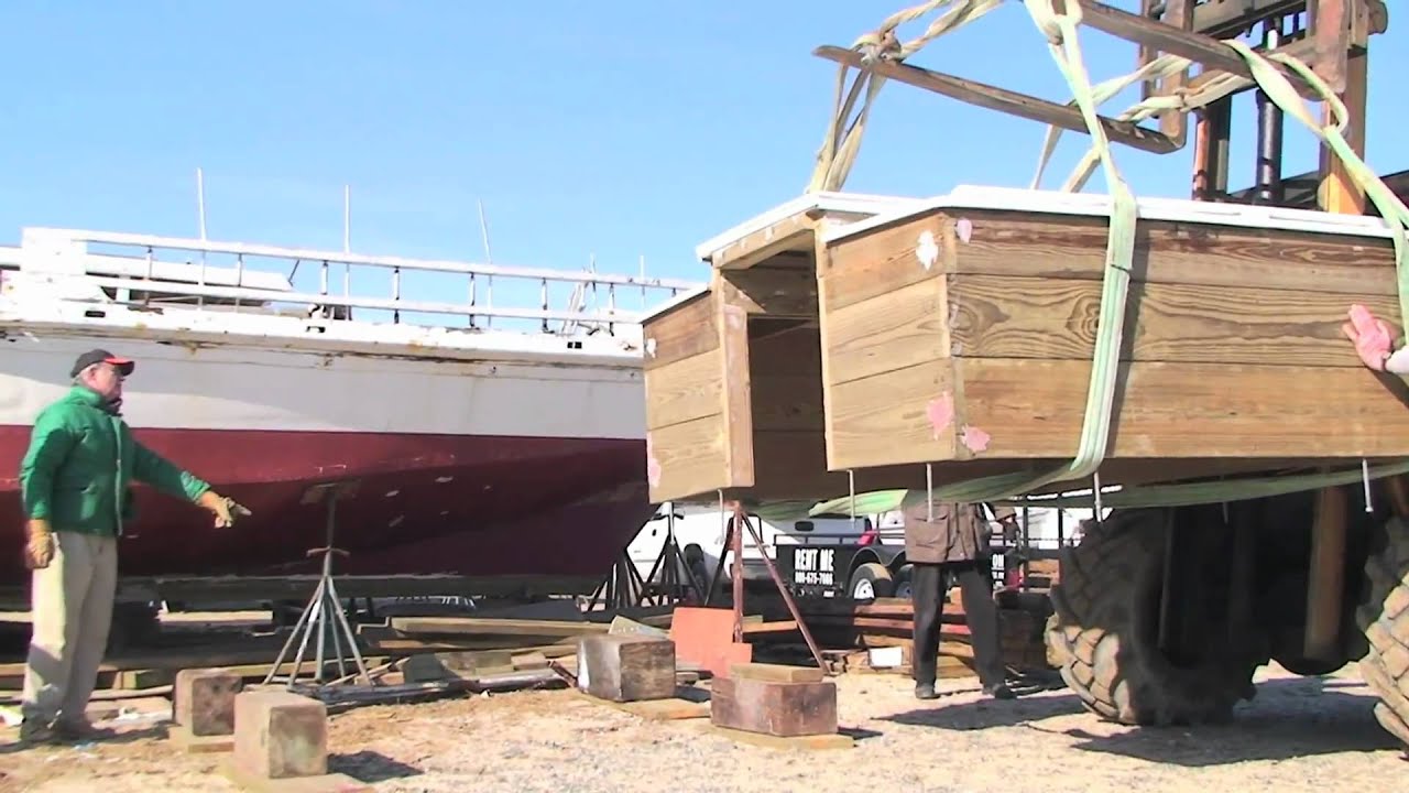 At Scott's Cove 1/17/11 Delivering the Cabin YouTube