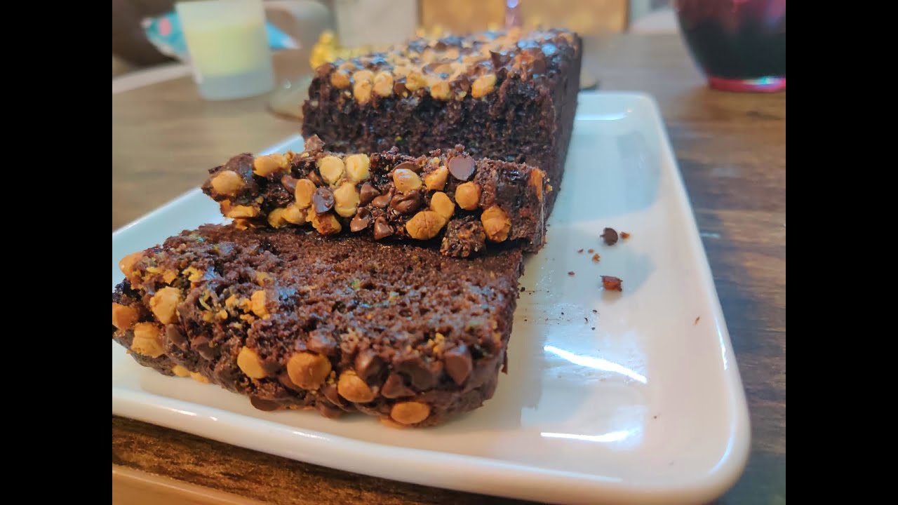 EGGLESS CHOCOLATE ZUCCHINI BREAD RECIPE - HEALTHY CHOCOLATE ZUCCHINI BREAD | Deepali Ohri