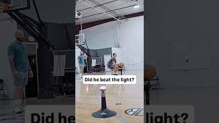 Did he beat the light!? #hooplab #hoopfest #basketballshorts #shootingdrill #shootingdrills #nba
