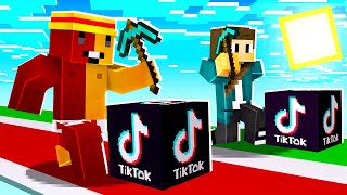 CORRIDA DE LUCKY BLOCK DE TIKTOK NO MINECRAFT (IMPOSSÍVEL)