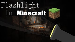 Flashlight in Minecraft 1.17 (Datapack)