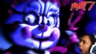 SHE IS LOOKING AT ME! | Five Nights at Freddy's: Sister Location - Part 1 (Night 1, 2)