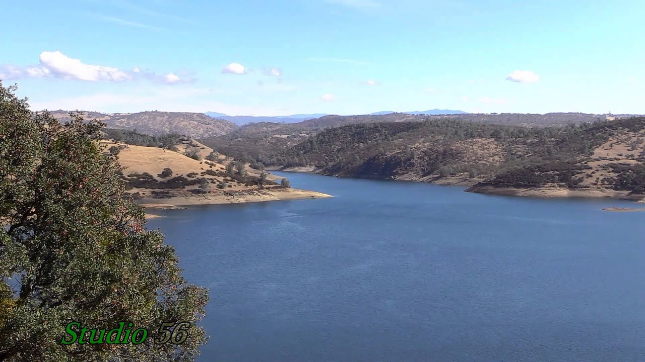 Pardee Reservoir Lowering Water Level YouTube