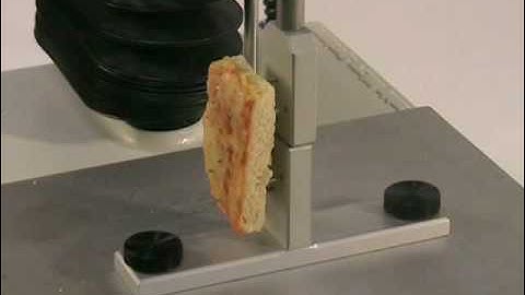 How to measure texture using a Pizza Tensile Rig