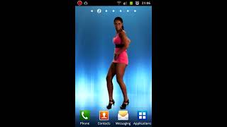 Hot Black Stripper (Android Live Wallpaper) screenshot 5