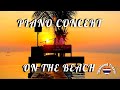 Live piano music sunset concert on the beaches of koh phangan  thailand travel vlog