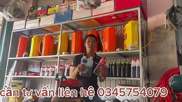 Cách lựa chọn nhớt 2 thì cho máy cắt cỏ máy cưa