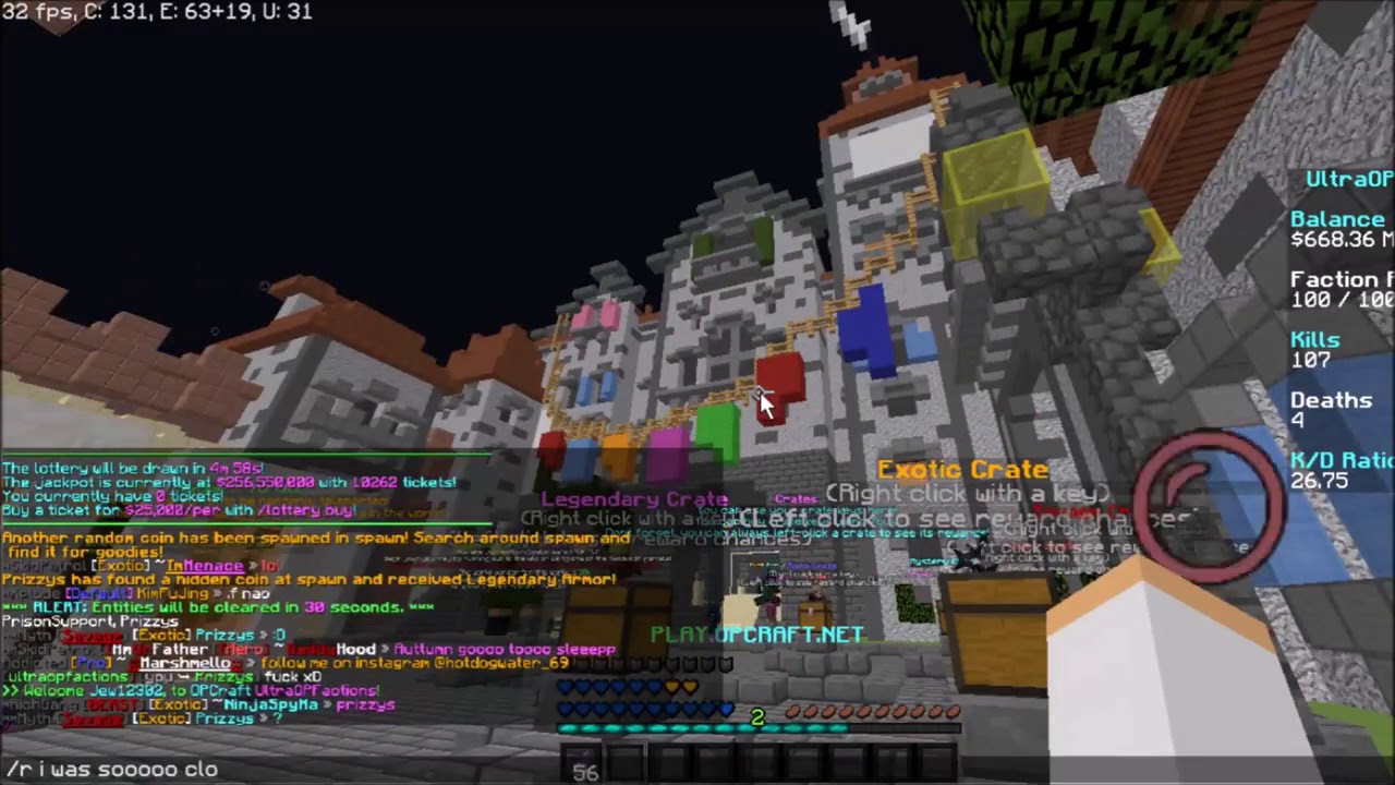 OpCraft Fun %5B Making 100 mil %2B%3F%3F%3F%5D %2B M Minecraft - YouTube