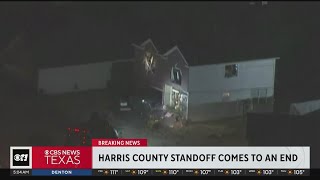 Standoff in Harris County ends overnight